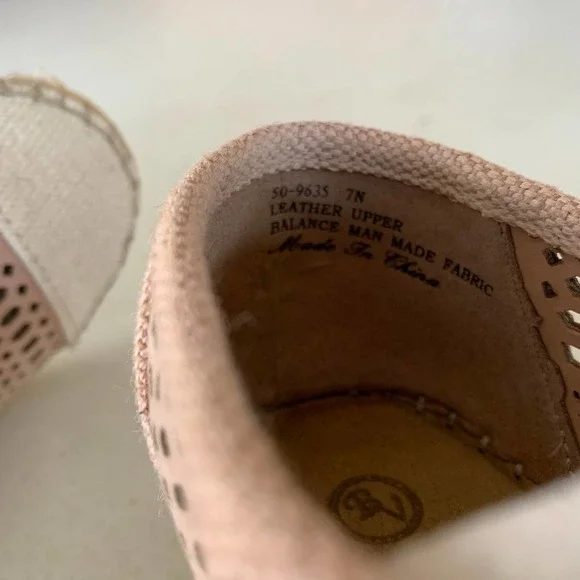 Bella Vita Clementine platform lace up espadrille sneakers Women's Size US 7 N - Picture 9 of 9